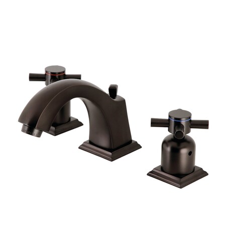 Fauceture FSC4685DX Widespread Bathroom Faucet with Retail Pop-Up, Oil Rubbed Bronze FSC4685DX